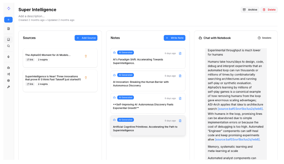 Open Notebook customizable AI podcast generation with multiple speaker profiles