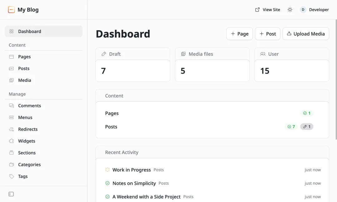 EmDash open-source TypeScript CMS built on Astro, a modern WordPress alternative