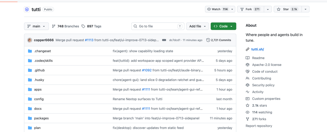 Tutti architecture sharing filesystem and context across agents